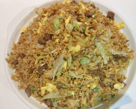 122. Beef Fried Rice 生炒牛肉飯